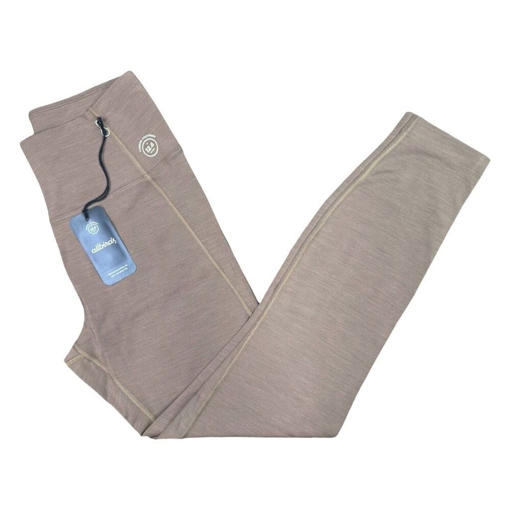 allbirds Natural Flow Leggings - Size Large - Hazy Cocoa - Picture 2 of 6